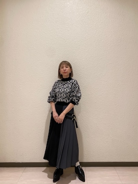 阿部 穂奈美さん（レディース・155cm）の冬コーディネート