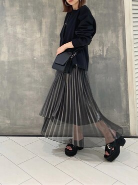 阿部 穂奈美さん(レディース・155cm)の春コーディネート