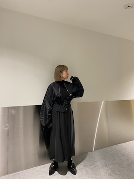 阿部 穂奈美さん（レディース・155cm）の冬コーディネート