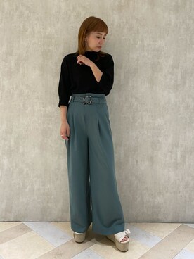 阿部 穂奈美さん（レディース・155cm）の春コーディネート