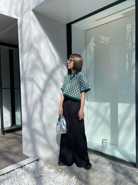 阿部 穂奈美さん（レディース・155cm）の冬コーディネート