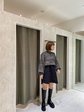 阿部 穂奈美さん（レディース・155cm）の秋コーディネート