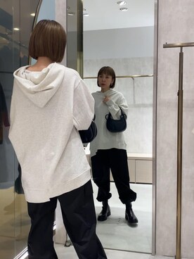 阿部 穂奈美さん(レディース・155cm)の秋コーディネート