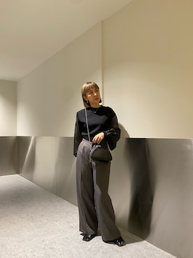 阿部 穂奈美さん(レディース・155cm)の冬コーディネート