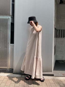 阿部 穂奈美さん（レディース・155cm）の夏コーディネート