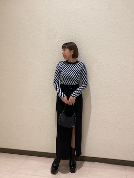 阿部 穂奈美さん（レディース・155cm）の秋コーディネート