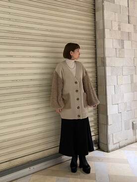 阿部 穂奈美さん（レディース・155cm）の秋コーディネート