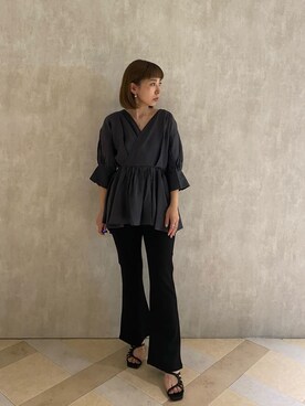 阿部 穂奈美さん(レディース・155cm)の春コーディネート