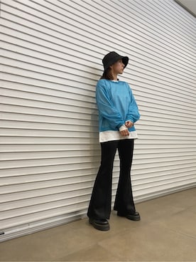 阿部 穂奈美さん（レディース・155cm）の春コーディネート