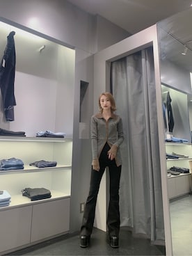 杉原優利さん（レディース・152cm）の秋コーディネート