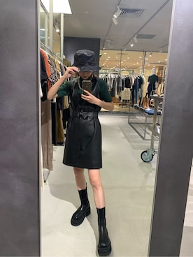 杉原優利さん（レディース・152cm）の夏コーディネート