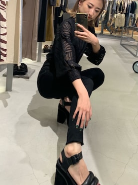 杉原優利さん（レディース・152cm）の夏コーディネート