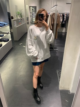 杉原優利さん（レディース・152cm）の秋コーディネート