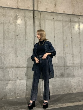 杉原優利さん（レディース・152cm）の夏コーディネート