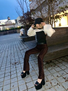 杉原優利さん（レディース・152cm）の夏コーディネート