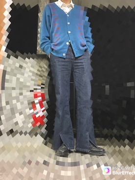 「アパレルスタッフ」｜「アイテム（アクセサリー）」を使った、Tylerさん（メンズ・181cm）の春コーディネート