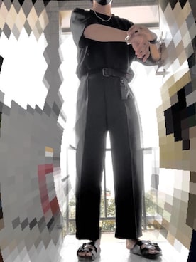 「epnok（エプノック）のアイテム（アクセサリー）」を使った、Tylerさん（メンズ・181cm）の夏コーディネート