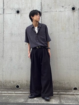 「Steven Alan（スティーブンアラン）のアイテム」を使った、ダイスケさん（メンズ・170cm）の夏コーディネート