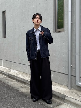 「PADRONE（パドローネ）のアイテム（シューズ）」を使った、ダイスケさん（メンズ・170cm）の春コーディネート
