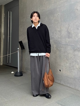 「Steven Alan（スティーブンアラン）のアイテム」を使った、ダイスケさん（メンズ・170cm）の春コーディネート