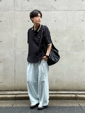 「U.S. POLO ASSN.（ユーエスポロアッスン）のアイテム」を使った、ダイスケさん（メンズ・170cm）の夏コーディネート
