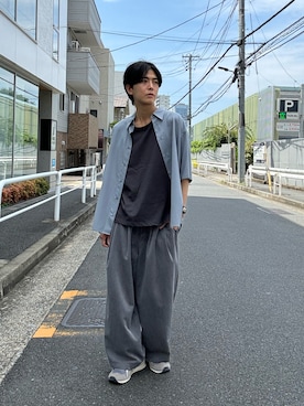 「爽やかコーデ」｜ダイスケさん（メンズ・170cm）の夏コーディネート