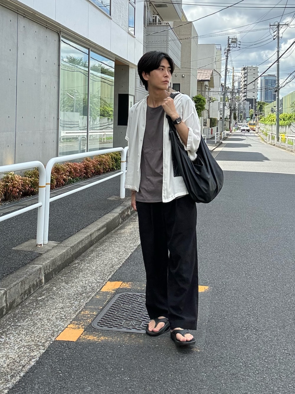 バッグ Maison Special banana bag leather Leather Shoulder “BANANA” Bag