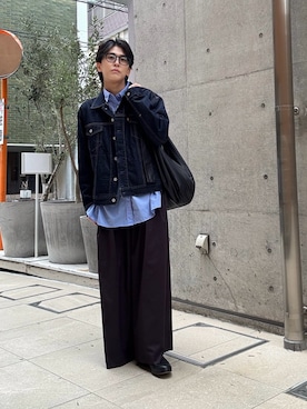 「Aunt Marie's（アントマリーズ）のアイテム」を使った、ダイスケさん（メンズ・170cm）の春コーディネート