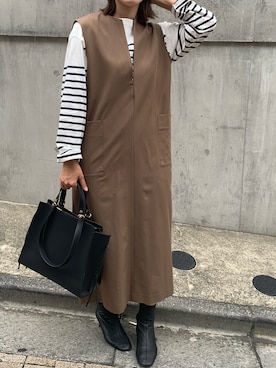 「アンディコール」｜udc__komaさん（レディース・159cm）の秋コーディネート