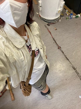 「MINI CREAMのアイテム」を使った、wntungさん（レディース・157cm）の夏コーディネート