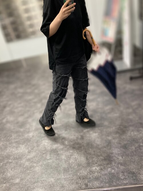 BELPER（ベルパー）の「STRINGS DENIM PANTS（デニムパンツ）」 - WEAR