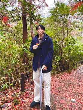 「アイテム（ダッフルコート）」を使った、yougenkaさん（メンズ・180cm）の冬コーディネート