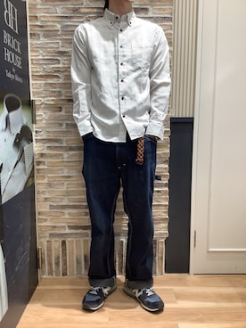 BRICK HOUSE by Tokyo Shirts 各務原イオンモール店さん（メンズ・176cm）の春コーディネート
