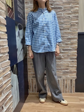 BRICK HOUSE by Tokyo Shirts 各務原イオンモール店さん（レディース・153cm）の夏コーディネート