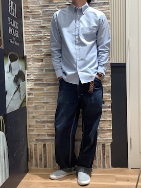 BRICK HOUSE by Tokyo Shirts 各務原イオンモール店さん（メンズ・176cm）の秋コーディネート