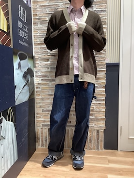 BRICK HOUSE by Tokyo Shirts 各務原イオンモール店さん（メンズ・176cm）の冬コーディネート
