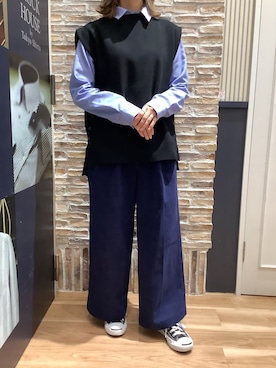 BRICK HOUSE by Tokyo Shirts 各務原イオンモール店さん（レディース・153cm）の春コーディネート
