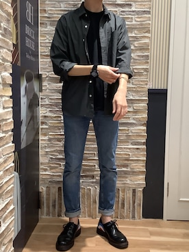 BRICK HOUSE by Tokyo Shirts 各務原イオンモール店さん（メンズ・172cm）の夏コーディネート