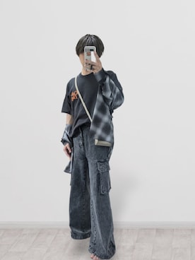 「フェススタイル」｜kokoroharukaさん（メンズ・168cm・40代）の夏コーディネート