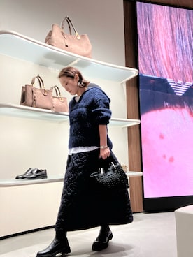 「アイテム（アナログ腕時計）」を使った、MORIATSUさん（レディース・150cm）の秋コーディネート