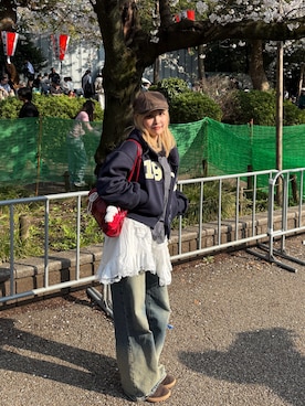 nanalogさん(レディース・155cm)の春コーディネート