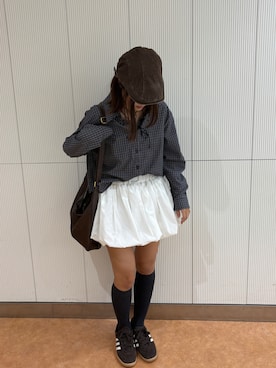 nanaさん（骨格ウェーブ・レディース・155cm）の秋コーディネート