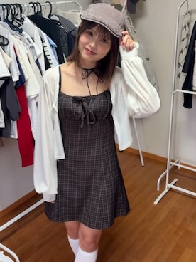 nanaさん（骨格ウェーブ・レディース・155cm）の秋コーディネート
