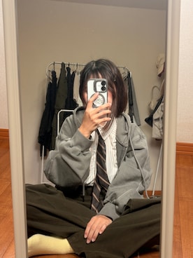 「8seconds（エイトセカンズ）のアイテム」を使った、nanaさん（レディース・155cm）の秋コーディネート