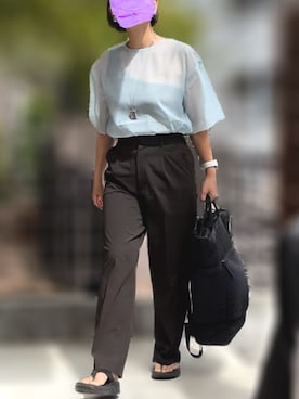 記録係さん（レディース・161cm）の秋コーディネート