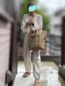 記録係さん（レディース・161cm）の夏コーディネート