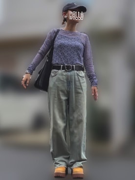 記録係さん（レディース・161cm）の秋コーディネート