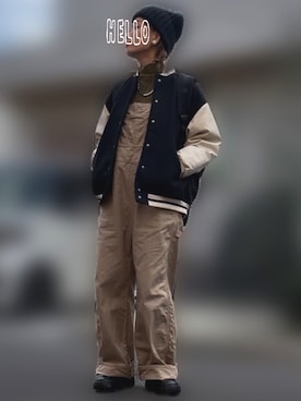 「アイテム（アクセサリー）」を使った、記録係さん（レディース・161cm）の秋コーディネート