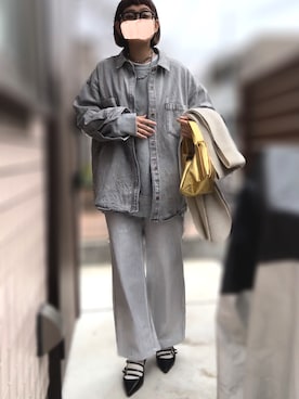 記録係さんの（H&M | エイチ・アンド・エム）を使ったコーディネート