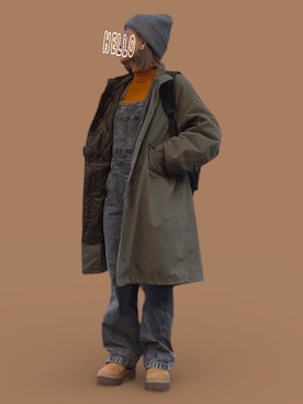 記録係さん(レディース・161cm)の冬コーディネート